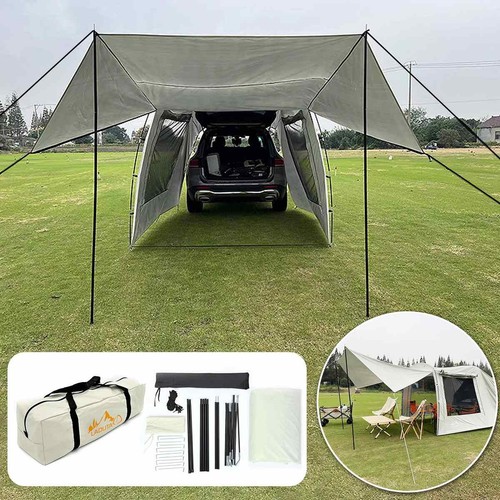 Car trunk rear tent - car,