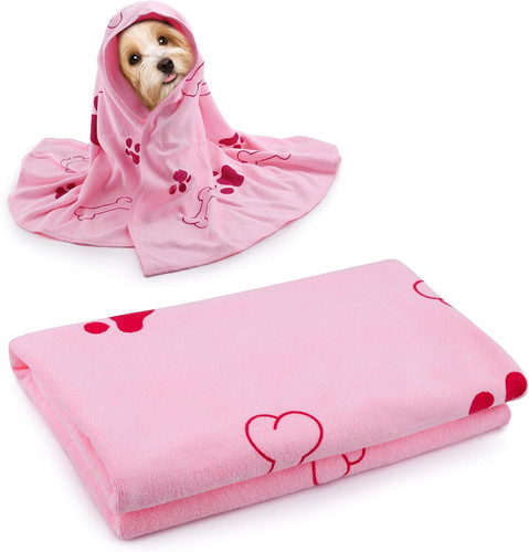 Microfiber dog towel - towel, large