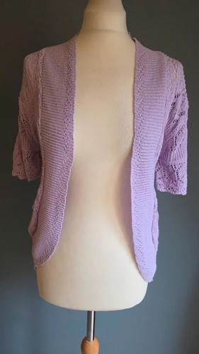 Bina lavender lace knit - lace,