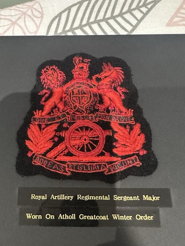 Royal artillery regimental - royal,