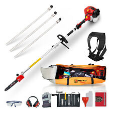 BU-KO 52cc 2-Stroke Petrol Long Reach Multitool with Pruner Saw & Extension Pole
