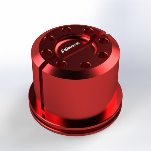 Kbike bezel steering rod red