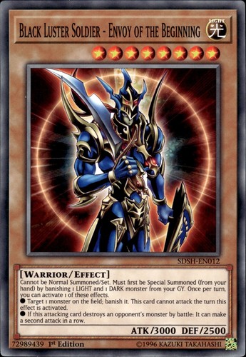 Black luster soldier envoy - black,