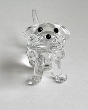 Balmoral Crystal Dog with bone