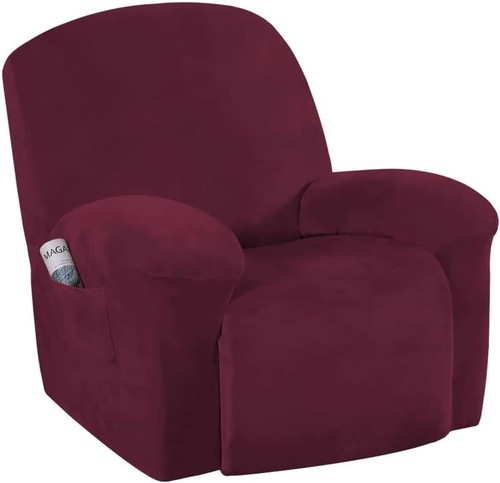 Velvet plush couch - couch, cover