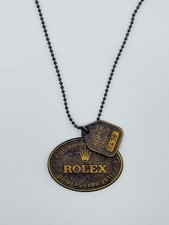 Official Goodwood Revival Drivers Club 2011 Medal Dog Tag - Rolex