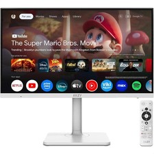 MSI Modern MD272UPSW 27Inch 4K Ultra HD 60Hz Smart Monitor - White - Refurb