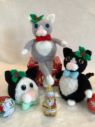 Christmas cats chocolate - cats,
