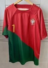 Mens Ronaldo Portugal Number 7 Football Shirt ( Read Size Chart)