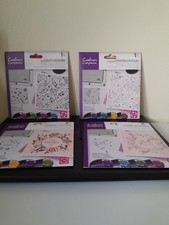 Crafters Companion Stamps x 4  (2 new 2 used)