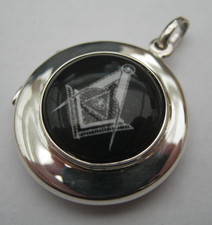 A Solid Silver & Enamel Albert