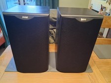 Bowers & Wilkins DM601 S2 Speakers, Grills, Black, very good condition!