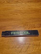 Festool folding wooden yardstick.