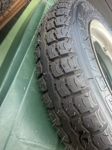 Lambretta steel wheels with - 2,