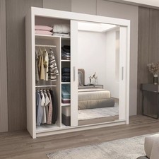 Milan Mirror Sliding Wardrobes