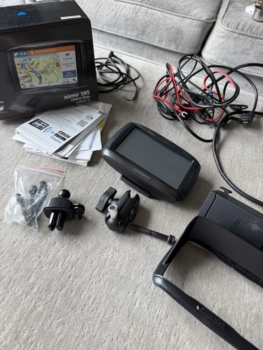 Garmin zumo 595 - motorcycle, sat