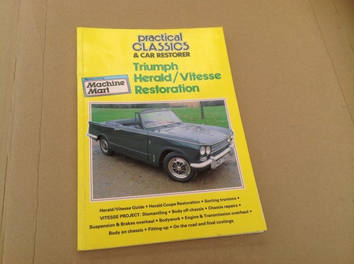 Triumph vitesse restoration - triumph,