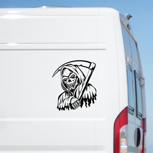 Grim reaper sticker car - sticker,