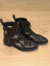JImmy Choo Black Leather