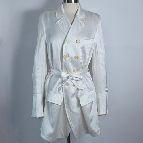 Ann demeulemeester long white - demeulemeester,