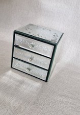 Mirrored Glass Jewellery Box