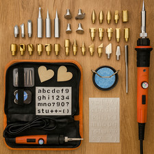 Wood Burning Kit 45-in-1