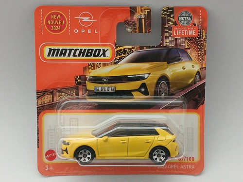 Matchbox 2022 opel astra - matchbox,