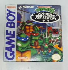 Teenage Mutant Ninja Turtles II Back from the Sewers WITH CASE AND MANUAL