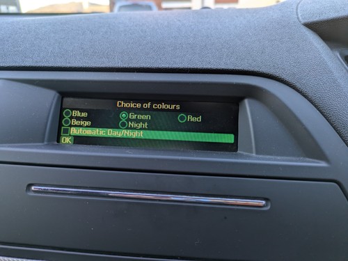 Peugeot 407 citroen display - c5,