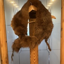 Vintage 1930s Real Red Fox Stole 1 Pelts 