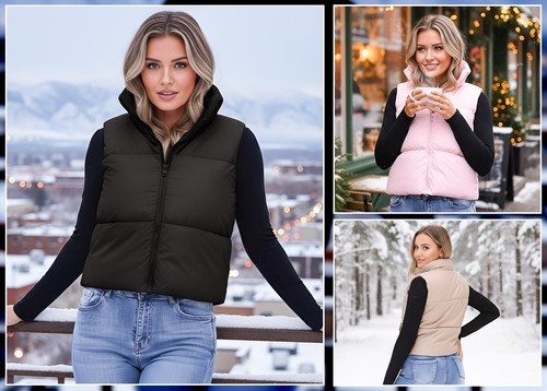 Ladies quilted gillet - ladies,