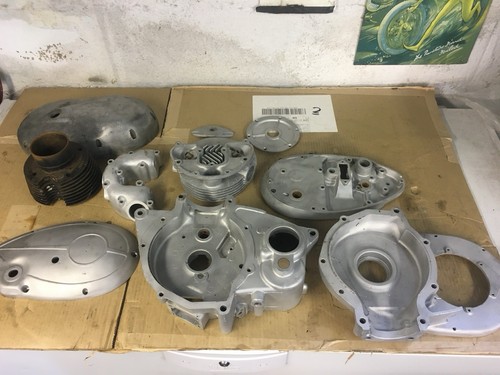 Bsa c15 crankcases - crankcases,, crankshaft