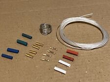 Tonearm rewire cable kit Silver Litz wires 3 Metres 30AWG /0.6mm +1.2/1.3mm tags