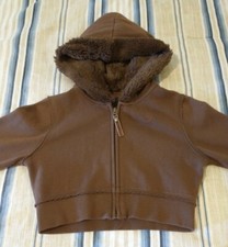 Limited Too Girls Brown Furry