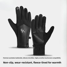 New Winter Warm Cycling Gloves Outdoor Sports Windproof Waterproof Touchscreen