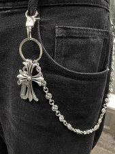 Chrome Custom Cross And Dagger