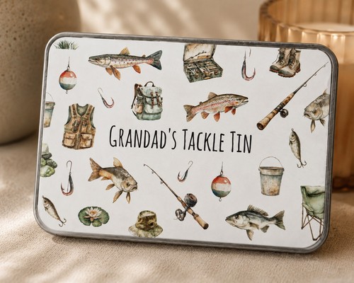 Personalised fishing tackle - fishing,