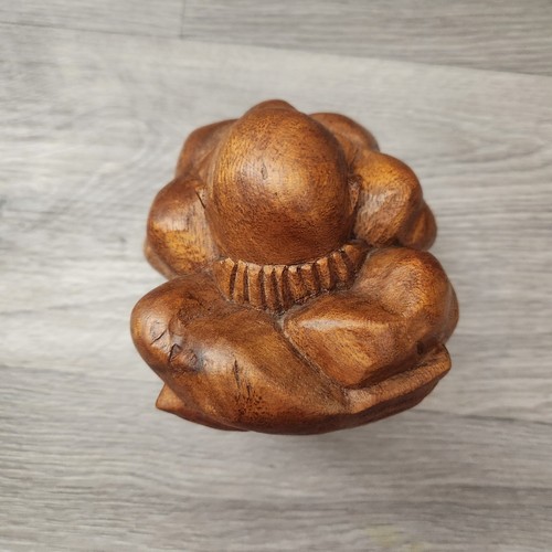 Hand carved wooden weeping - hand,