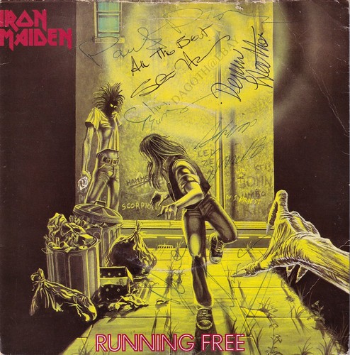 Iron maiden running - iron, fully