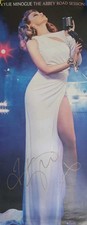 Kylie Minogue "The Abbey Road Sessions" Signed Promotion Poster Photo 27.5X12 