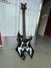 BC Rich Warlock Black W/ White