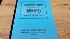 NORTON MODEL 19, ES2 & 50 1958