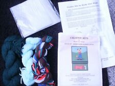 creative kit golfer design embroidered box kit (7 Count plastic canvas kit)