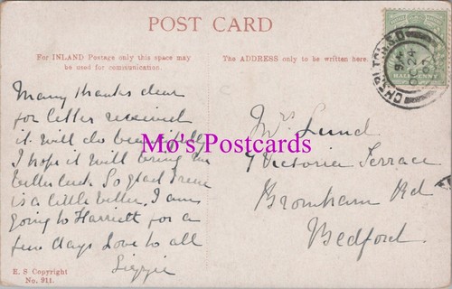 Genealogy postcard lund - postcard,