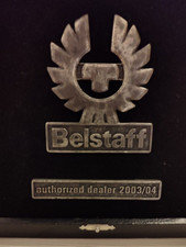 BELSTAFF-PLATE-2003/04-METAL