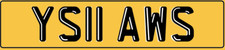 SHAW Cherished Registration NUMBER PLATE Why SHAWS - DVLA Transfer Fee Included