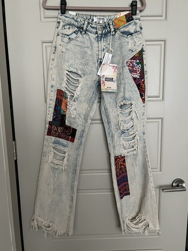 Almost famous patchwork - patchwork, jeans