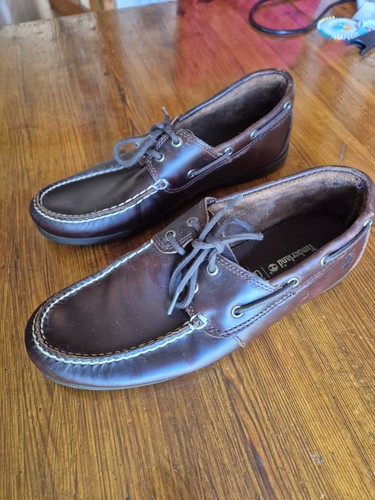 Timberland men brown leather - men's,