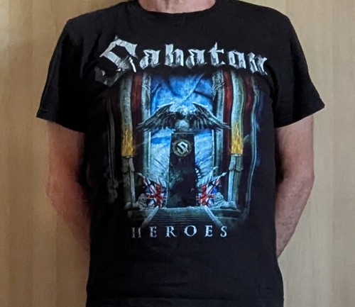 Sabaton heroes tour shirt - sabaton,