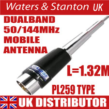 Comet CA-285 - 1.32M Mobile Antenna 50/144MHz